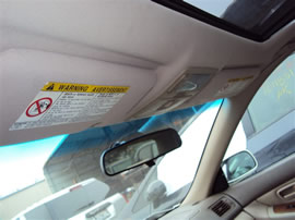 1998 LEXUS ES300, 3.0L AUTO, COLOR WHITE, STK Z15848